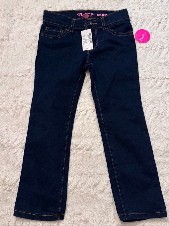 The Children's Place Other - The Children's Place Girls' Dark Wash Skinny Jeans - Navy 5t new with tags